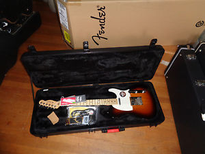 2016 Fender American Standard Telecaster  2 Tone Sunburst  MINT UNPLAYED