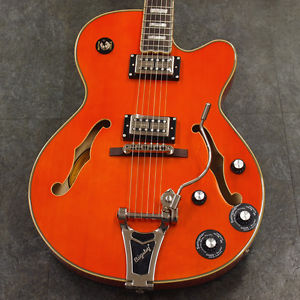 Free Shipping Used Epiphone Emperor Swingster OR 2012 Electric Guitar