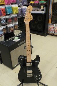 Fender Mexico Telecaster Deluxe Black Free shipping Guiter Bass From JAPAN #F162