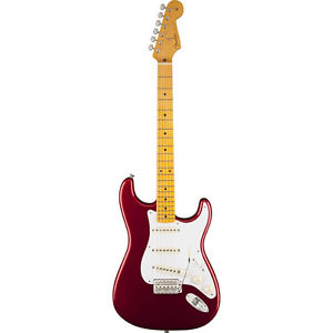 Fender Classic 50's Stratocaster Electric Guitar Maple Fretboard Candy Apple Red