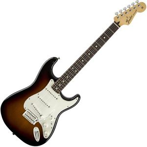Fender Standard Stratocaster Rosewood Fretboard Electric Guitar Brown Sunburst
