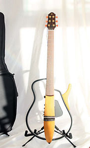 YAMAHA SLG110S SILENT GUITAR STEEL STRING NATURAL COLOUR - UK