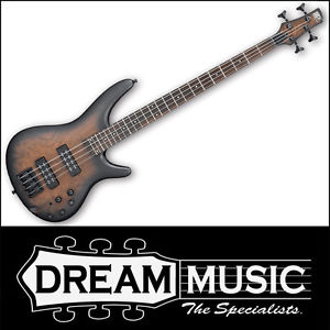 Ibanez SR400EBCW 4 String Electric Bass Guitar Natural Grey Burst Flat RRP$999