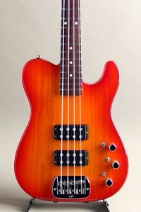G&L Asat Bass Cherry Burst 2013 USED w/Hardcase FREE SHIPPING from Japan #R998
