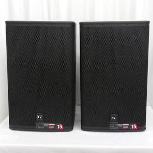 2x Electro-Voice EV ELX115P 15" Powered Speakers ELX Active Loudspeakers Live X