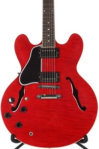 2013 Left Handed Gibson ES-335 Cherry Flame Top