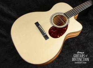 Martin Custom Shop OM (000-14) Carpathian Spruce/Goncalo Alves Acoustic Guitar (SN:1855799)