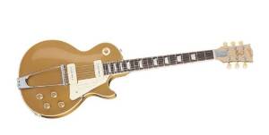 Gibson USA LPTRBGCH1LP Tribute to Les Paul Bullion Gold