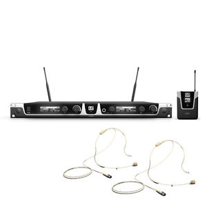 LD Systems U508 BPHH - Funkmikrofon System mit 2 x Bodypack und 2 x Headset