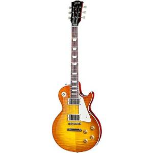 Gibson Custom Shop LPR84ITNH1 1958 Les Paul Plaintop GLOSS Solid-Body Electric Guitar, Ice Tea