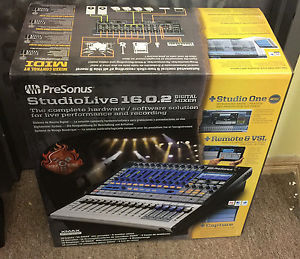 BRAND NEW IN BOX Presonus StudioLive 16.0.2 16-Channel Audio Mixer