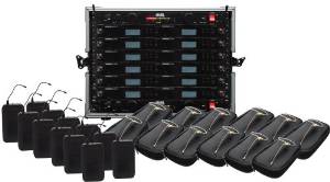 Shure BLX14R/HS-09 12 Pack Wireless EarSet Mic System with VRL Power Supply