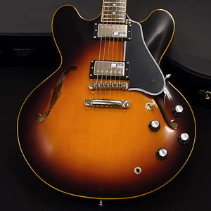 Free Shipping Used EDWARDS E-SA-160 LTS TBS(Tabacco Sunburst) Electric Guitar