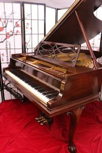 Luxury Art Case Steinway M Chippendale Style, Mahogany (SEE VIDEO) Restored