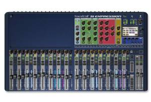 Soundcraft Si Expression 3 32-Channel Digital Mixing Console w AKG P3S Handheld Microphone and AKG K 77 Closed-Back Headphones