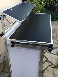 DJ Tisch 1,58 Meter Nutzfläche "In 3 Minuten aufgebaut" Sehr stabil