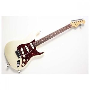 Fender USA American Deluxe ST N3 White Alder Body Used Electric Guitar Japan F/S