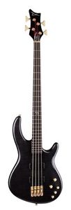New Dean Edge Pro Trans Black Bass Guitar - Free Shipping!