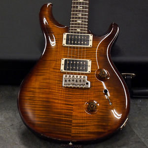 Free Shipping Paul Reed Smith PRS Custom 24 Black Gold Burst Guitar