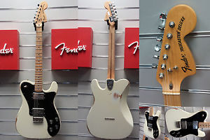FENDER Road Worn 72 Telecaster Deluxe - Olympic White-Sofort Lieferbar!!!