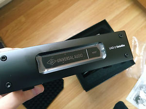 Universal Audio UAD-2 Satellite Quad THUNDERBOLT + 60 Plugins LEFT ON THE CARD