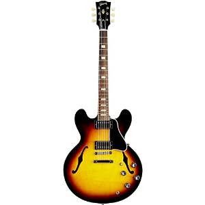 Gibson Custom Shop  Historic Reissue 1963 ES-335 HS35P0VSNH1 Semi Hollow-Body Electric Guitar, Vintage Sunburst