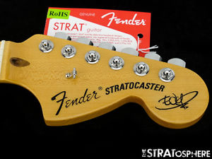 2016 American Fender The Edge Strat NECK + LOCKING TUNERS Stratocaster USA Maple