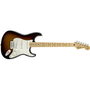 Fender Standard Stratocaster Maple Fretboard Electric Guitar - Brown Sunburst