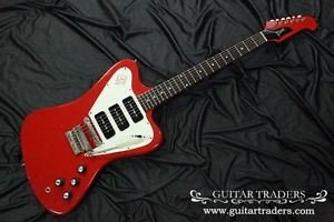 Gibson 1965 Firebird III Non-Reverse "Original Ember Red" Vintage Guitar