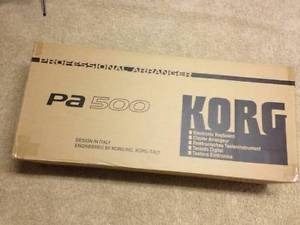 Korg Pa500 Keyboard Synthesizer
