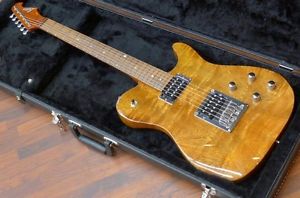 Lipe Guitars Soldato / Mahogany-MangoTop / Amber-Color Electric Free Shipping