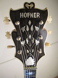 ♫ RARE HÖFNER COMMITTEE E2.Vintage hollowbody Archtop,Blues+Jazzgitarre. TOP!