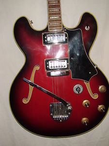 EXTREMELY RARE WELSON 1960's ELECTRIC GUITAR ARCHTOP VINTAGE RARE
