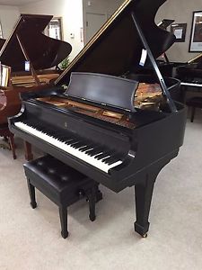 Steinway & Sons Model B Ebony Satin Grand Piano & Bench Built in USA $30,000.00
