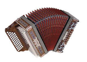 Steirische Harmonika G-C-F-B Müller Hochosterwitz