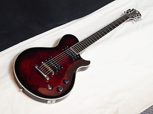MICHAEL KELLY Patriot Baritone electric GUITAR Red Burst NEW - 27.7