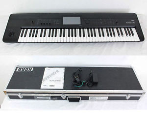 KORG KROME-73 Music Workstation Keyboard Synthesizer KROME73 w/Original HardCase