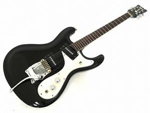 MOSRITE VENTURES MODEL BLACK Guitar with Hard Case O2054244