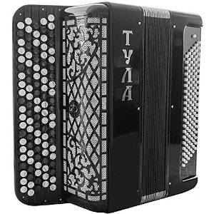 Brand New Concert 5 Rows Bayan Tula with Solid Treble and Bass Reeds, Great Russian Chromatic Button Accordion, High-class Musical Instrument, Bn 19, 5 Row 120 Bass Stradella B-system
