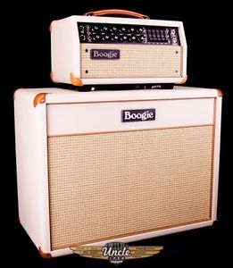 Mesa Boogie Mark V 25 Half Stack - Bronco Creme Tolex with Cream Tan Jute Grille
