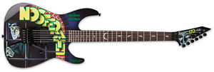 ESP LTD Kirk Hammett Signature Limited Edition Nosferatu Electric Guitar + Case