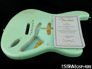 Fender USA Custom Shop '55 Closet Classic Stratocaster BODY Daphne Blue Faded