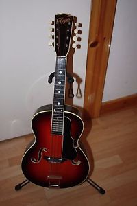 Hoyer vintage guitar-bodied mandolin in superb condition: price reduced