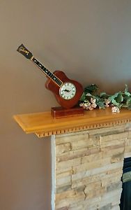 1950s Antique Gibson Guitar Advertising Clock