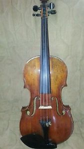 Violin with bows