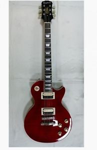 Epiphone Limited Edition Slash "Rosso Corsa" Les Paul Standard Rosso Red #Q119