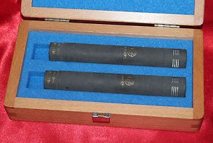 2x Schoeps CMC 6 U Mikrofonverstärker mit MK 4 Mikrofonkapsel inklusive Holzbox