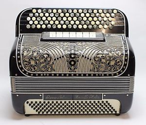 AKKORDEON Antonio RANCO, C-Griff, 3-chörig, Musette, komplett generalüberholt