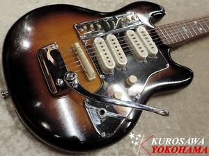 Guyatone LG-140 Brown Free shipping Guitar Bass from Japan Right hand #E560