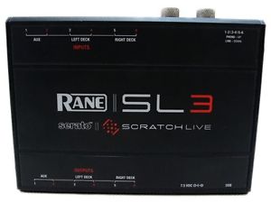 RANE SL3 Scratch Live Digital DJ System Audio Interface Recording S2110793